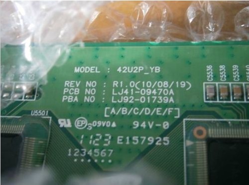 Original Monitor Y-Pufferplatine 42U2P-YB LJ92-01739A LJ41-09470A